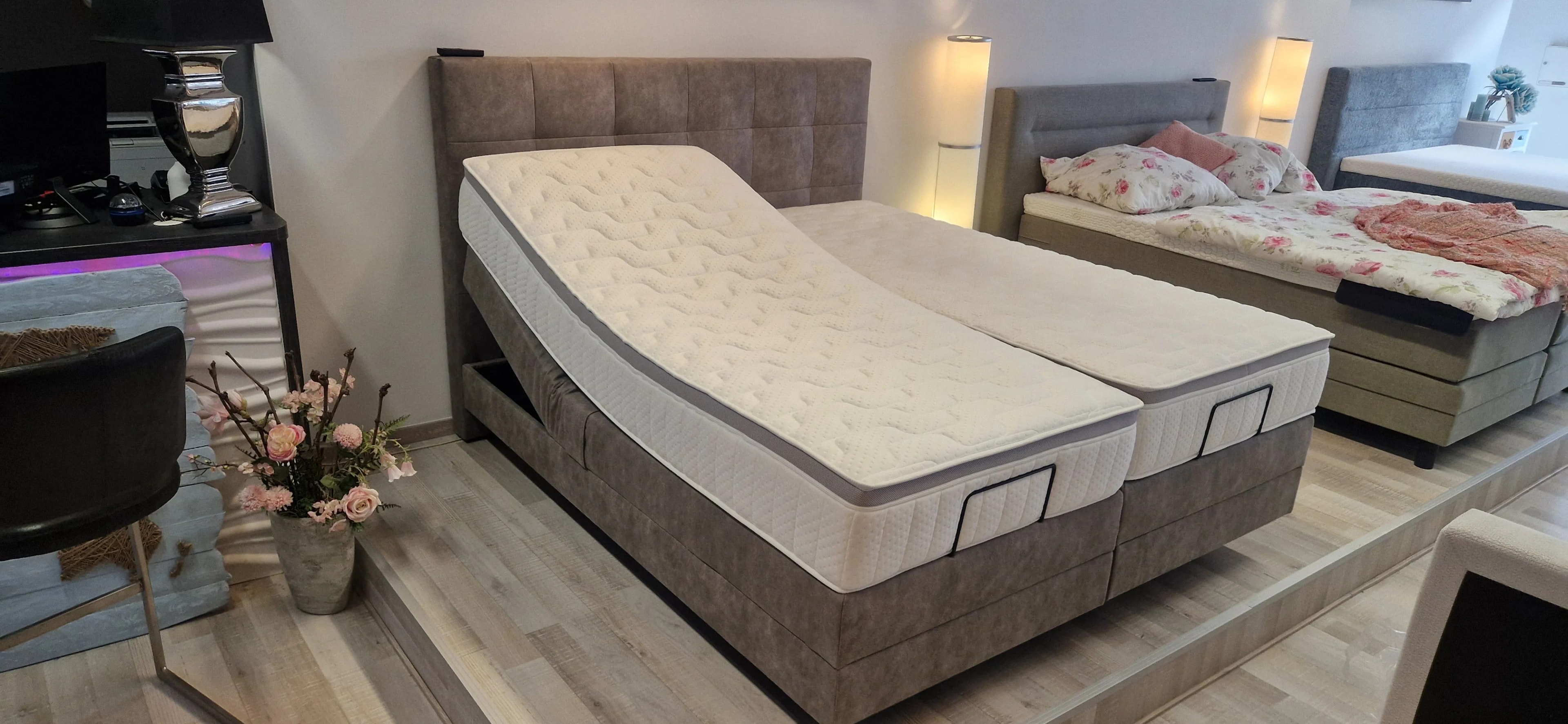 Ausstellungsstück Boxspringbett "Van Gogh" 180x200 – Einzelstück