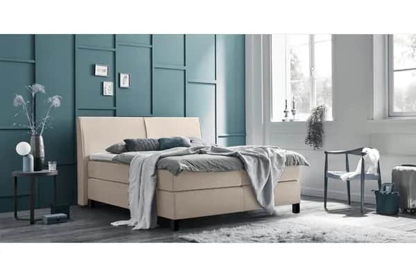 Boxspringbett Elektrisch 180x200 "Düsseldorf Deluxe" (BD-1000) – Sofort lieferbar
